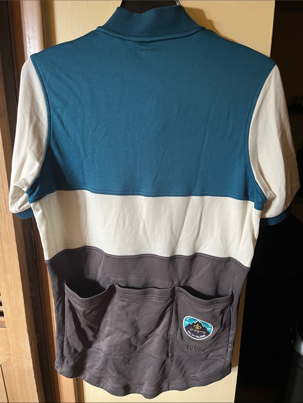 Rapha Galibier Short Sleeve Cycling Jersey — Teal, White, Charcoal - Picture 5 of 7